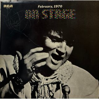 【廃盤LP】Elvis Presley / On Stage-February,