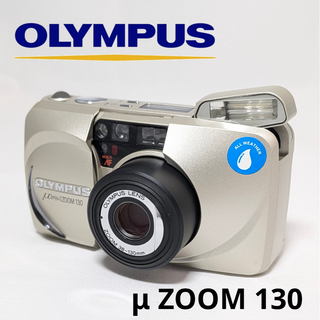 オリンパス OLYMPUS μ ZOOM 130 シャンパンゴールド フィルムカメラ 中古