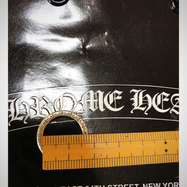 Chrome Hearts(クロムハーツ)のbad_boy様専用  正規品 クロムハーツ NTFL リング メンズのアクセサリー(リング(指輪))の商品写真