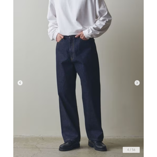 スティーブンアラン 13.5oz デニム 5ポケット バギー テーパード パンツ