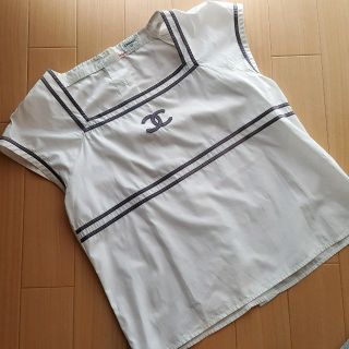 シャネル(CHANEL)の[正規品 クリーニング済み]CHANEL セーラーシャツ(Tシャツ(半袖/袖なし))