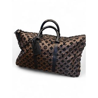 ルイヴィトン(LOUIS VUITTON)の【限定稀少】ルイヴィトン キーポル・バンドリエール50 ヴェルヴェット アプリケ(ボストンバッグ)