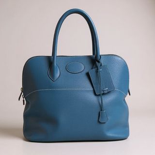 エルメス(HERMES)の【リユース美品・希少サイズ】エルメス ボリード44 ブルージーン パラジウム金具(ハンドバッグ)