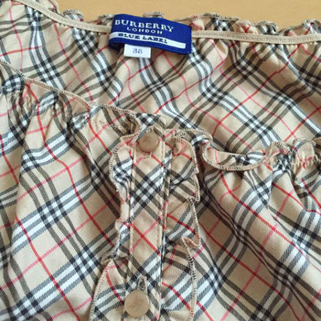 BURBERRY - 美品♡バーバリー トップス レディース ブラウスの BURBERRY - 美品♡バーバリー トップス レディース ブラウスの