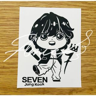 Anya×Amieコラボ BTSステッカー　Jungkook-SEVEN