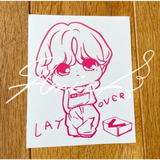Anya×Amie アミボム マルチステッカー　V-LAYOVER