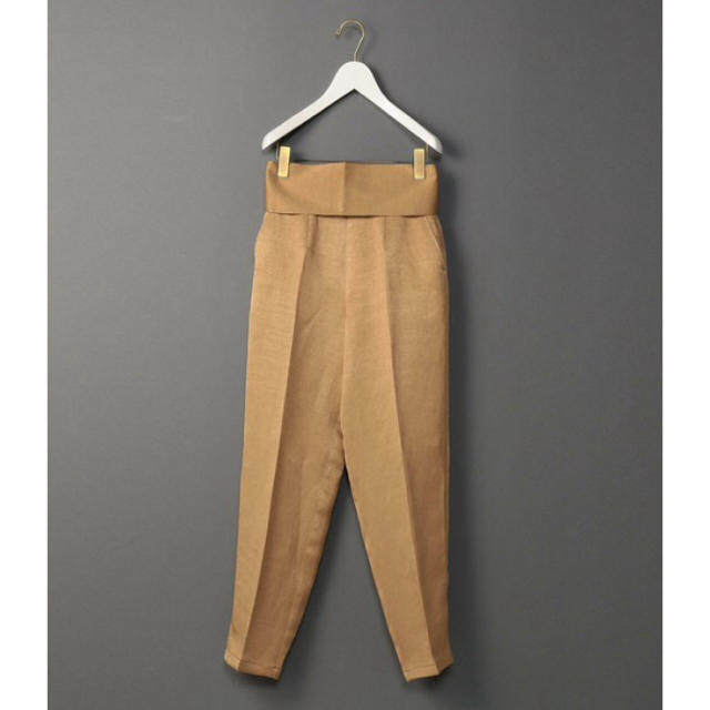 BEAUTY&YOUTH UNITED ARROWS(ビューティアンドユースユナイテッドアローズ)の＜6(ROKU)＞SHEEN BELT PANTS/ﾊﾟﾝﾂ レディースのパンツ(カジュアルパンツ)の商品写真