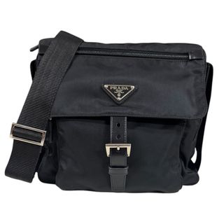 プラダ(PRADA)のプラダ ショルダーバッグ ナイロン BT8994 ブラック レディース PRADA  中古(ショルダーバッグ)