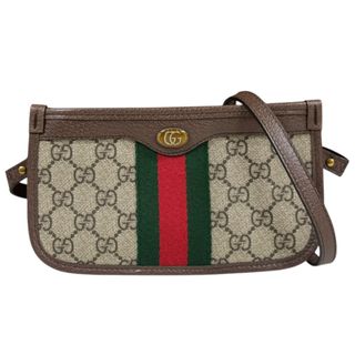 グッチ(GUCCI)のグッチ オフィディア ショルダーバッグ GGスプリームキャンバス 625753 ベージュ レディース GUCCI  中古(ショルダーバッグ)