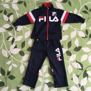 フィラ(FILA)の【FILAジャージ上下セット】キッズ 男の子向け 110㎝ 運動会等に(その他)