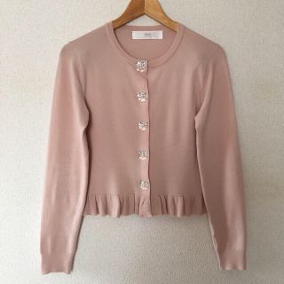 トッコ(tocco)のtocco🌸新品未使用🌸裾フリルカーディガン🌸完売品(カーディガン)