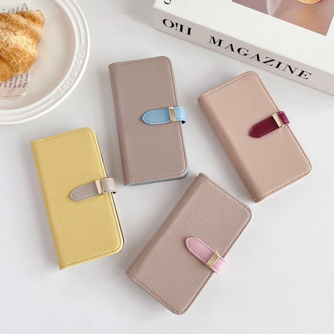 【色:(イェロー×アプリコット)_サイズ:iPhone 13mini】CASSY スマホ/家電/カメラのスマホアクセサリー(その他)の商品写真