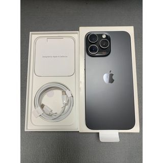 交換品未使用　国内版　SIMフリー　iPhone15 Promax 1TB 