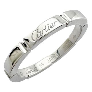 カルティエ マイヨンパンテール リング 指輪 14.5号 18金 K18ホワイトゴールド レディース CARTIER 中古