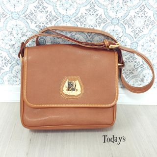 ランセル(LANCEL)の【LANCEL】キャメルレザーショルダー♡美品(ショルダーバッグ)