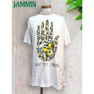 ボタニカル SAVE THE EARTH Tシャツ　　ヒッピー　地球にやさしく