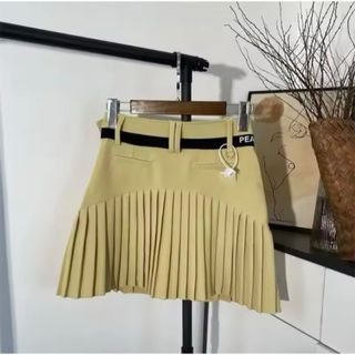 パーリーゲイツゴルフウェア スカート ゴルフ レディースベージュ S/L/XL