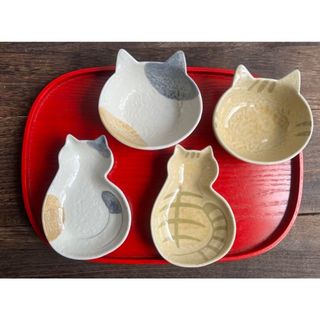 【新品】猫の食器セット(食器)