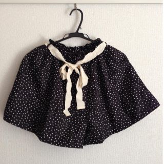 イーハイフンワールドギャラリー(E hyphen world gallery)のE hyphen／ドット柄キュロット(ミニスカート)