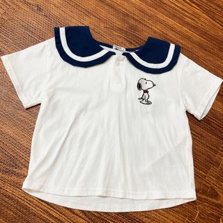 スヌーピー セーラー マリン 半袖 トップス 95