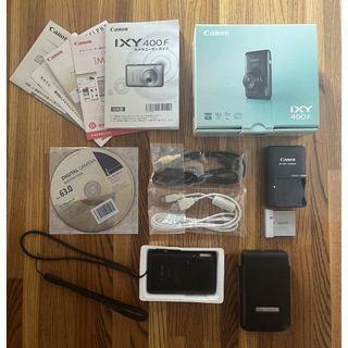 Canon IXY 400F コンパクトデジタルカメラ　ブラック・付属品完品