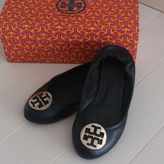 トリーバーチ(Tory Burch)のトリーバーチ本革フラットシューズS(ハイヒール/パンプス)