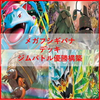 ポケモンカード　メガフシギバナex　チオンジェンex　デッキ　[04080]