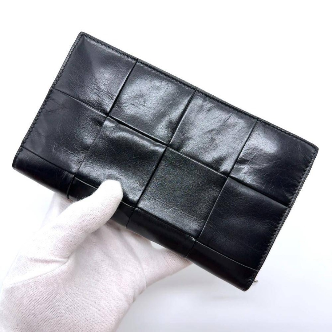 ボッテガヴェネタ 長財布 イントレチャート ジップアラウンドウォレット 593217 BOTTEGA VENETA グリーン BOTTEGA VENETA(ボッテガヴェネタ) 長財布 ジップアラウンドウォレット