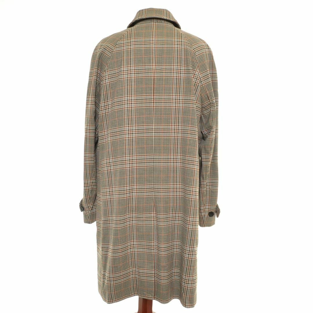 H&M(エイチアンドエム)のH&M エイチアンドエム エイチ&エム ●ステンカラーコート グレンチェック サイズM(EUR) メンズ ベージュ メンズのジャケット/アウター(トレンチコート)の商品写真