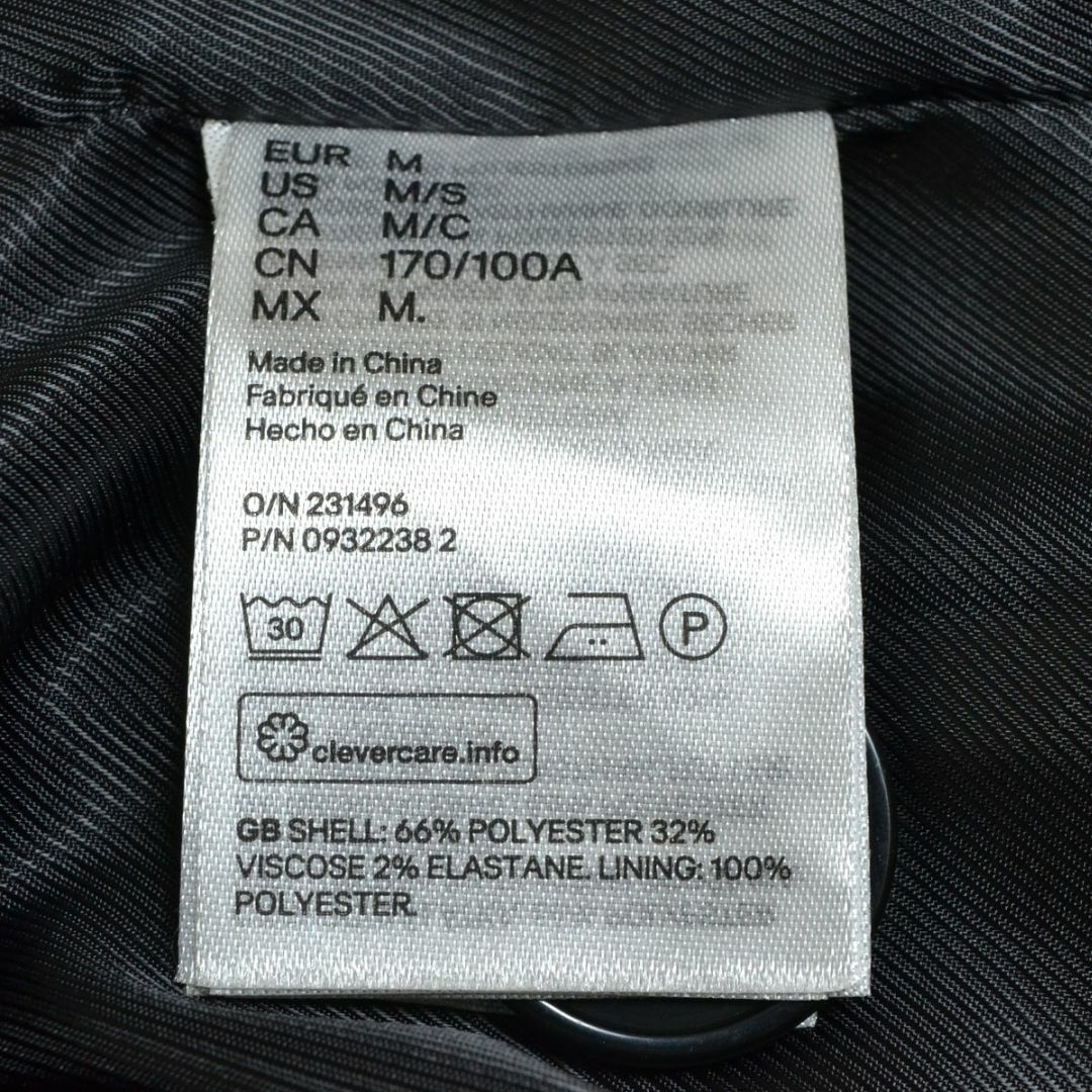 H&M(エイチアンドエム)のH&M エイチアンドエム エイチ&エム ●ステンカラーコート グレンチェック サイズM(EUR) メンズ ベージュ メンズのジャケット/アウター(トレンチコート)の商品写真