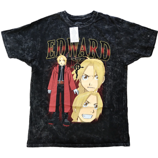 鋼の錬金術師　ウォッシュ加工Tシャツ　XLサイズ　アニメT　オフィシャル *(Tシャツ/カットソー(半袖/袖なし))