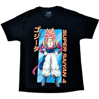 ドラゴンボール(ドラゴンボール)のドラゴンボールGT　Tシャツ　L　黒　ゴジータ　アニメT　オフィシャル *(Tシャツ/カットソー(半袖/袖なし))