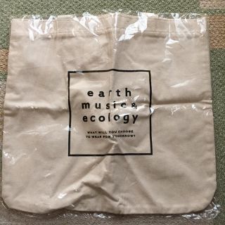 アースミュージックアンドエコロジー(earth music & ecology)のearth＊ノベルティトートバック(トートバッグ)