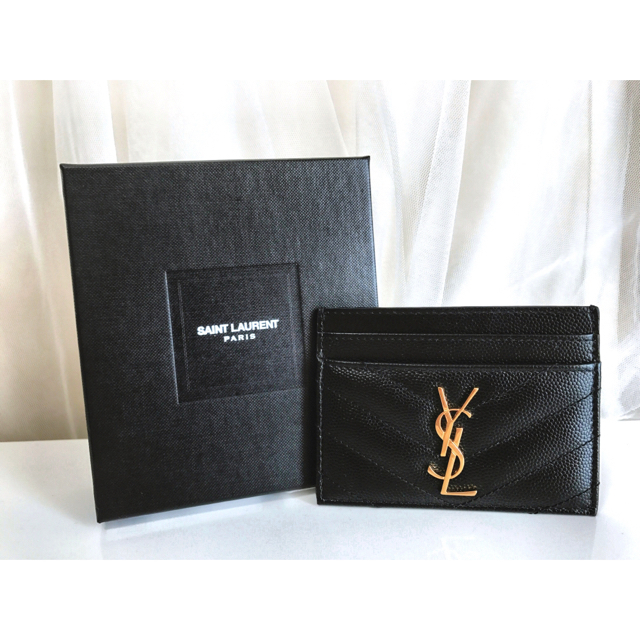 Saint Laurent(サンローラン)のsaint laurent♡カードケース レディースのファッション小物(名刺入れ/定期入れ)の商品写真