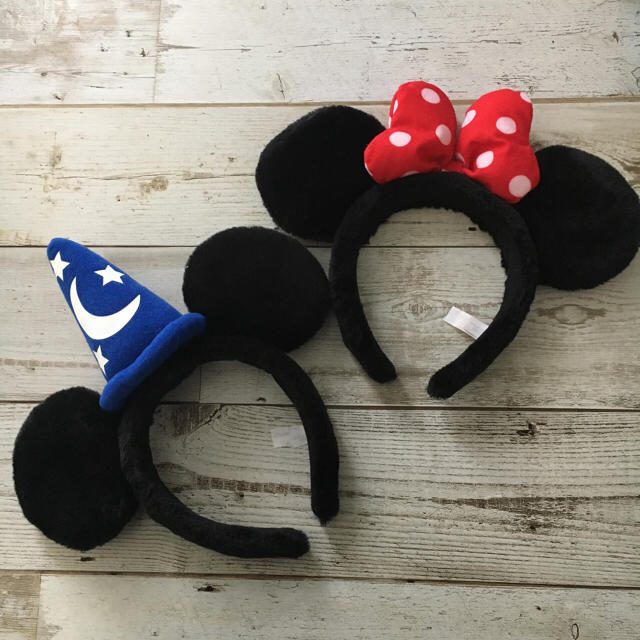 Disney ミッキー ミニー ディズニーカチューシャ セットの通販 By Moussy S Shop ディズニーならラクマ