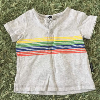 マリメッコ(marimekko)のマリメッコ ベビー Tシャツ 80cm グレー(Ｔシャツ)