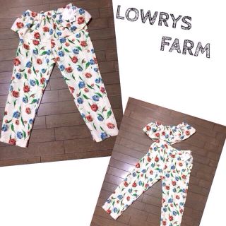 ローリーズファーム(LOWRYS FARM)の新品♡LOWRYS ペプラムパンツ(クロップドパンツ)