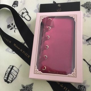 完売！幻のグレー♡新品未開封 メゾンドフルール レースアップiPhoneケース