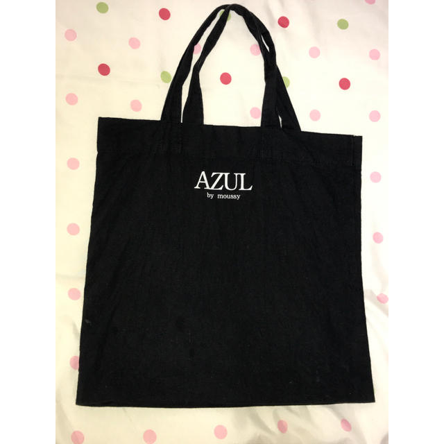 AZUL by moussy(アズールバイマウジー)のAZUL ショップ袋トートバック レディースのバッグ(エコバッグ)の商品写真