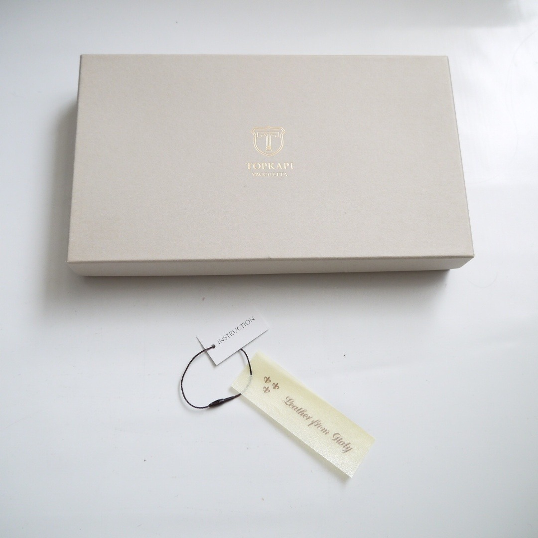 TOPKAPI(トプカピ)の✈ 美品 希少　TOPKAPI　トプカピ　L字 ファスナー 長財布　ブルー　青紺 レディースのファッション小物(財布)の商品写真