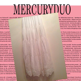 マーキュリーデュオ(MERCURYDUO)のマーキュリー♡シフォン刺繍スカート(ロングスカート)