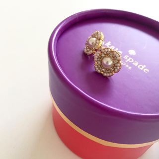 ケイトスペードニューヨーク(kate spade new york)の美品KATE SPADE ピアス(ピアス)