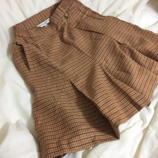 クリスチャンディオール(Christian Dior)のchiristian dior vintage skirt 昭和レトロ(ひざ丈スカート)