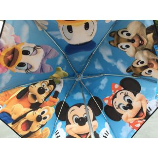 ディズニー(Disney)の☆実写！☆ディズニー晴雨兼用折りたたみ傘(傘)