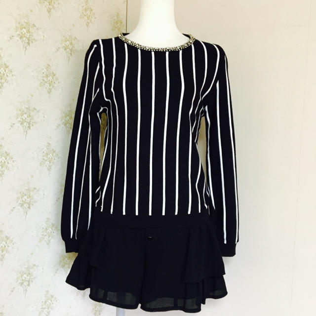 tocco(トッコ)のトッコ♡ビジュートップス レディースのトップス(カットソー(長袖/七分))の商品写真