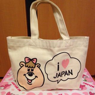 ダブルシー(WC)のダブルシーくまたん彼女トートエコバッグ(エコバッグ)