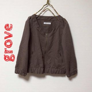 グローブ(grove)のgroveのノーカラージャケット(ノーカラージャケット)