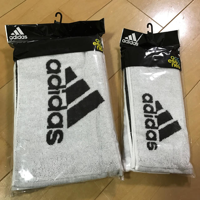 adidas(アディダス)の★新品★アディダス★バスタオル★フェイスタオル★ インテリア/住まい/日用品の日用品/生活雑貨/旅行(タオル/バス用品)の商品写真