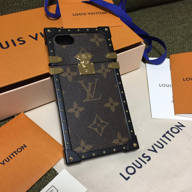 LOUIS VUITTON - ルイ ヴィトン iPhone ハードケース アイトランク モノグラム