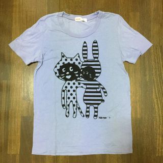 ネネット(Ne-net)の【ふなこ様専用】Ne-net ラベンダーカラー にゃーTシャツ(Tシャツ(半袖/袖なし))